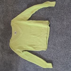 Green pink Victoria secret sweater size extra small